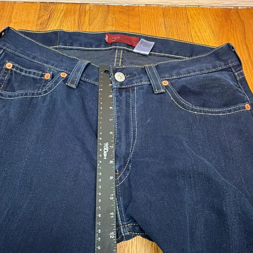Levis Type 1 Real Loose Jeans Mens 36x34 Blue Relaxed Straight Denim‎ Dark Wash